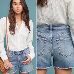 Anthropologie Pilcro and the Letterpress Slim Boyfriend Jean Shorts / Size 25
